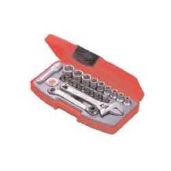 CASSET.MINI BUSS.23PC 1/4