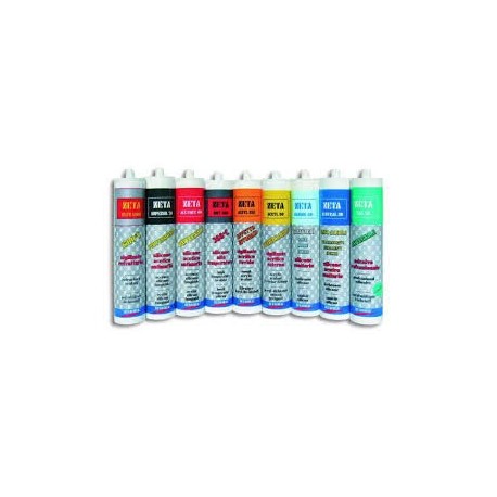 SILICONE ACETICO 300ML MARRONE