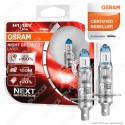 H1 12V/55W LAMPADA OSTRAM NIGHT BREAKER LASER +150% (COPPIA)