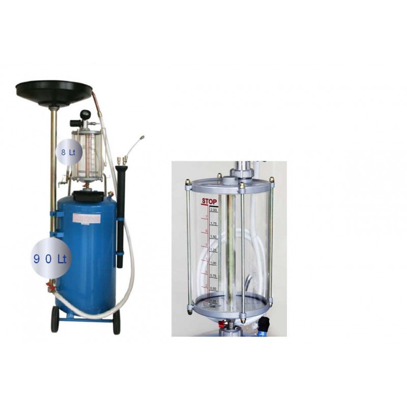 Recuperatore per olio esausto a gravità - 42091 - RAASM SpA