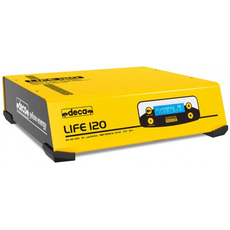 CARICABATTERIE E ALIMENTATORE PROFESSIONALE 12V 120AH 