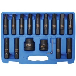 SET 16 PEZZI ES TX TXF 3/4" 1"