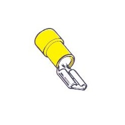 TERM.11.72 FEMM. 6.3MM GIALLO