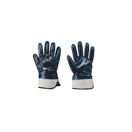GUANTI ANTIACIDO CORTI IN NITRILE M10