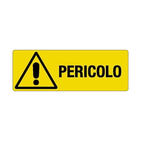 CARTELLO"PERICOLO GENERICO"
