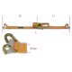 CRICCHETTI CON GANCI SPONDA 50