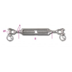 TENDITORI 2 FORCELLE INOX M5
