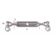 TENDITORI 2 FORCELLE INOX M12