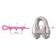 MORSETTI TIPO LEGGERO INOX 8