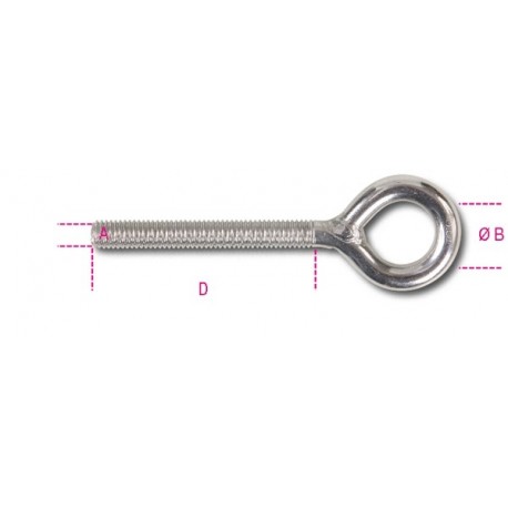 VITI AD OCCHIO X TASSELLI INOX