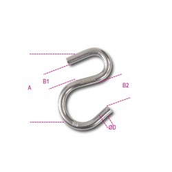 GANCI A ESSE INOX MM3