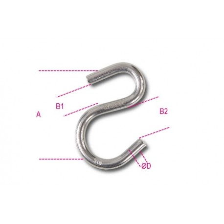 GANCI A ESSE INOX MM5