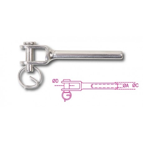 TERMINALI FORCELLA INOX 5