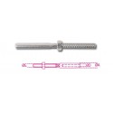 TERMINALI A TUBO INOX 6