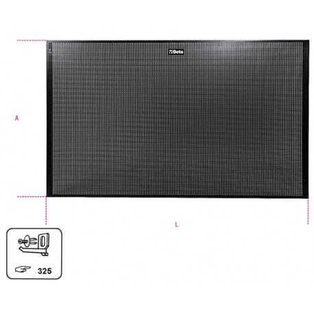 PANNELLI FORATI PARETE 1500 X