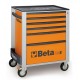 CASSETT.6 DRAWERS VUOTE ORANGE