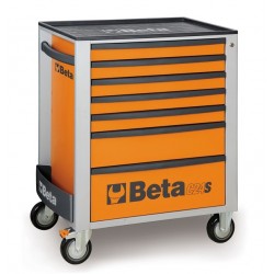 CASSETT.7 DRAWERS VUOTE ORANGE